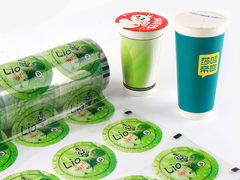 Película de sellado de tazas de bebidas Película de PET sellable por calor Para bebidas Personalizar película de embalaje
