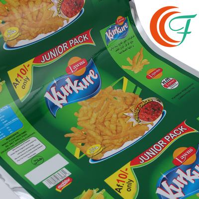 Película llana plástica de Chips Flexible Packaging Films 0.06m m BOPP que imprime la película metalizada de BOPP