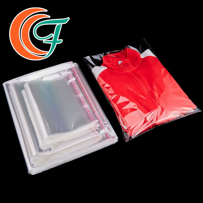 Embalaje adhesivo transparente de celulosa transparente de bolsa de plástico OPP LDPE
