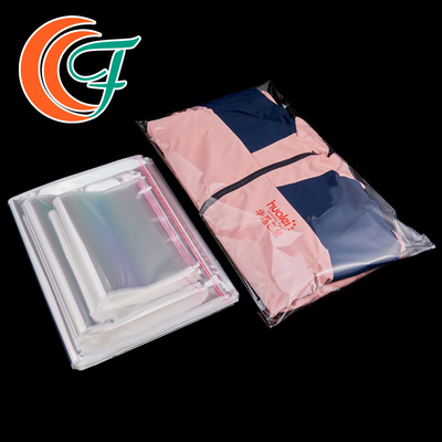 Bolsa de camisa de plástico transparente a medida Bolsas de plástico poli OPP adhesivo transparente y auto sellado