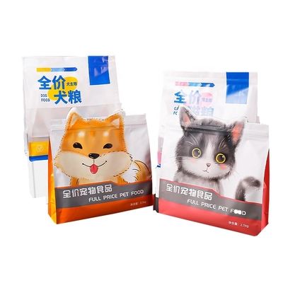 Impresión en grabado Bolsas de almacenamiento de alimentos para mascotas Bolsas de embalaje de plástico mate