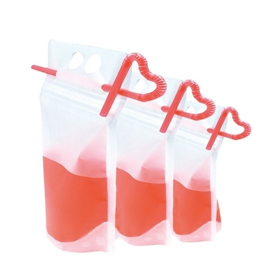 Bolsa de embalaje de jugos de frutas frescas Bolsa de embalaje de bebidas frías Bolsa de transporte Bolsa de embalaje flexible de calidad alimentaria