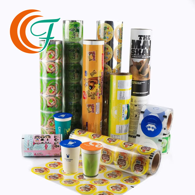 Película de plástico de longitud personalizada para envases de alimentos Películas de envasado flexibles